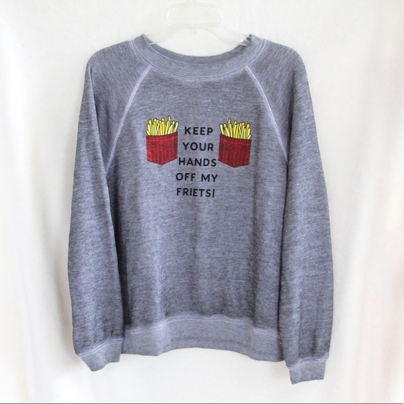 Wildfox “Hands Off My Friets” Sweatshirt - Picture 3 of 6